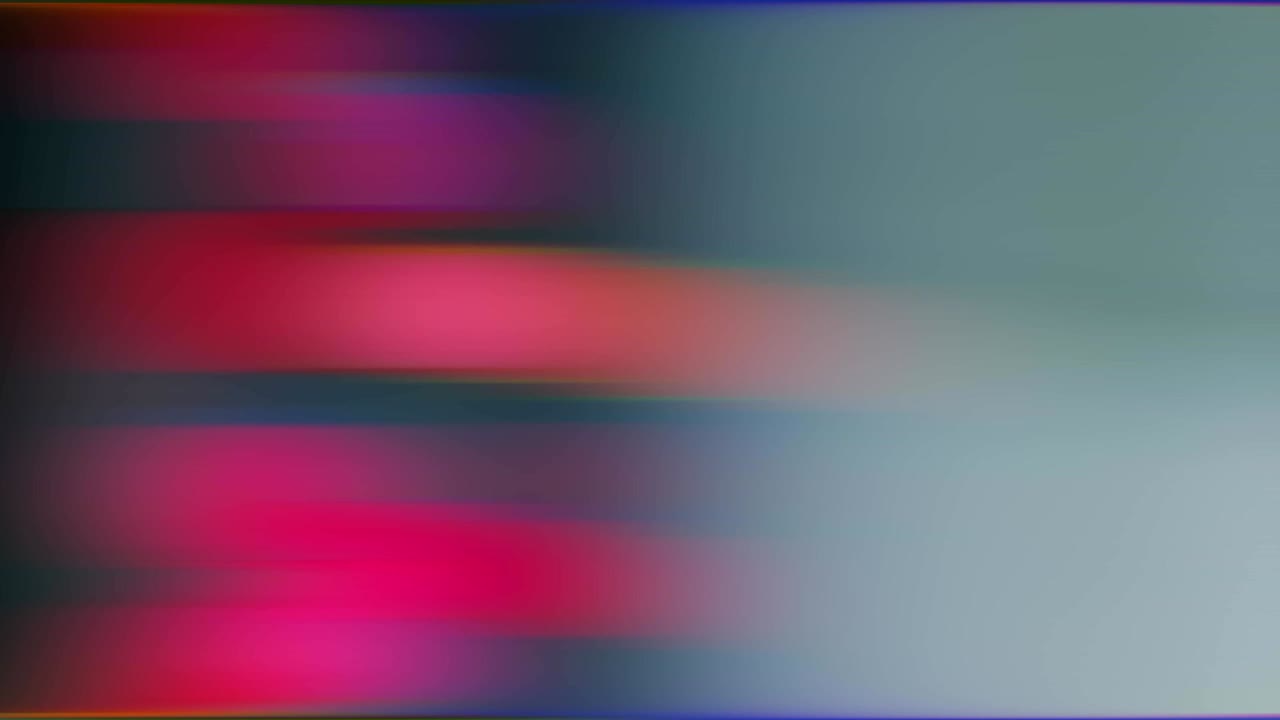 movimiento distorsionado y borroso de luces brillantes multicolores
