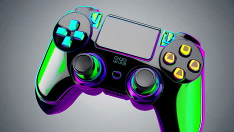 vibrant chromatic gaming controller