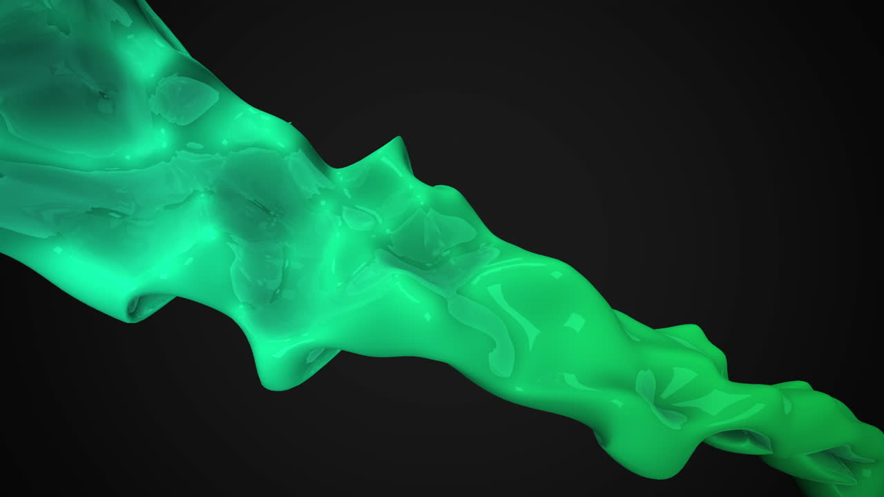 Motion dark green liquid futuristic shapes abstract geometric background 2