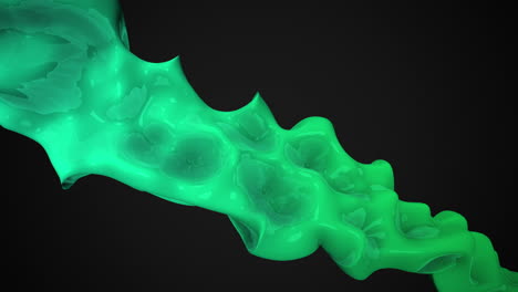 movimiento verde oscuro líquido formas futuristas abstracto geométrico fondo 2