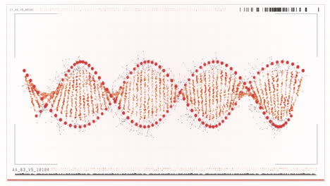 estructura de adn generada digitalmente