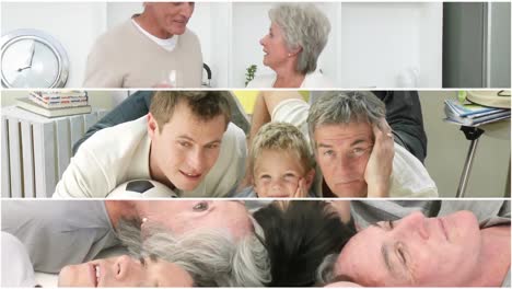 Attentive-grandparents-having-fun-with-their-family