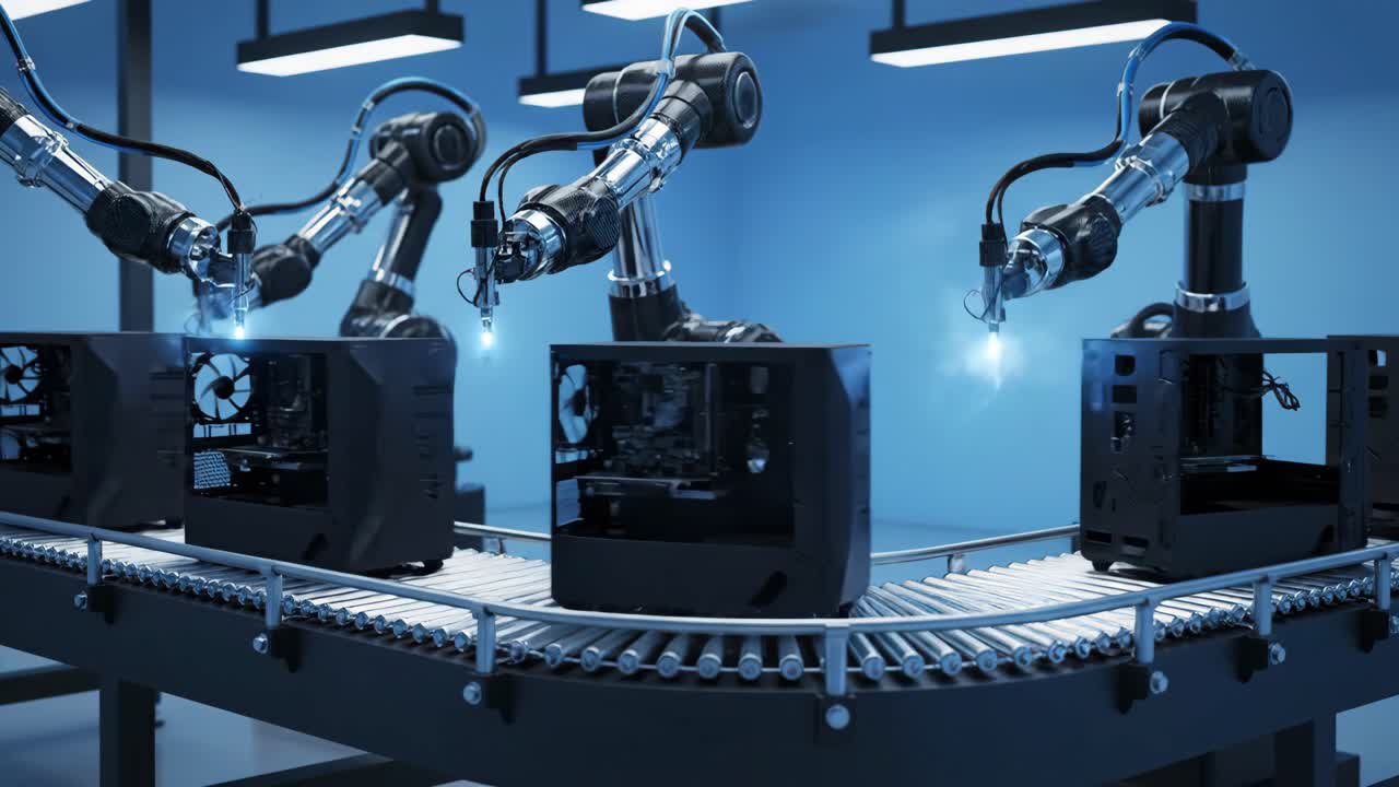 Automated Computer Assembly Line
