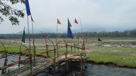 natural beauty of india and bhutan border or highland