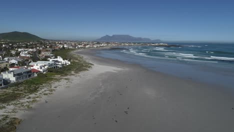 melkbos strand along the cape west coast