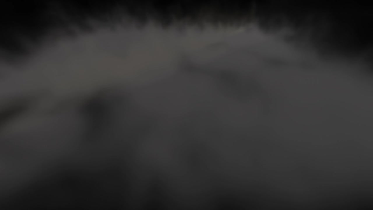 연기가 떠다니는 색 입자 애니메이션 모션 그래픽