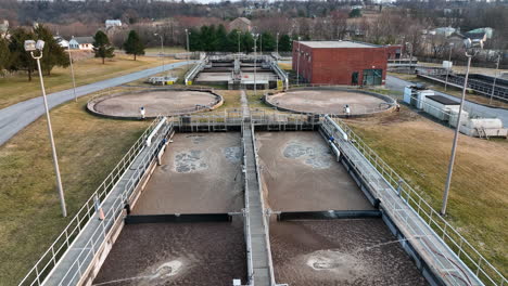 planta de tratamiento de aguas residuales