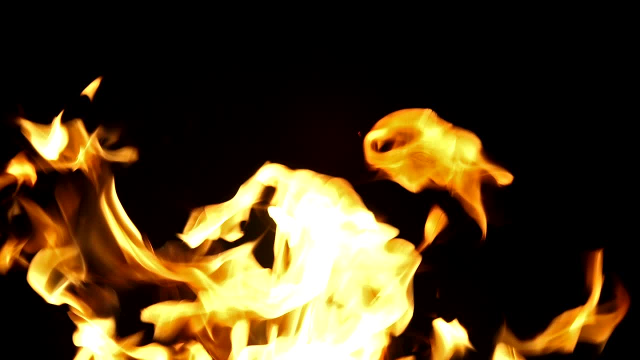 자세한 화재 배경 (uhd, 원활한 루프)