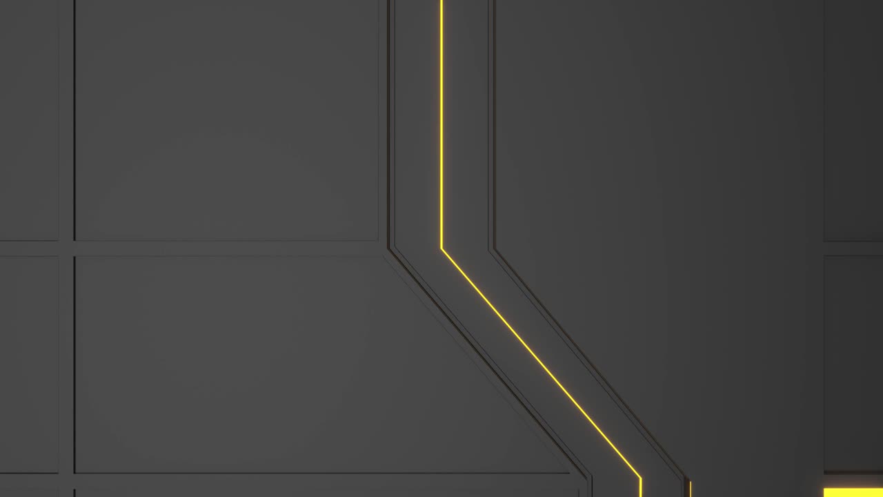 애니메이션 미래의 기술적 또는 산업적 배경 루프