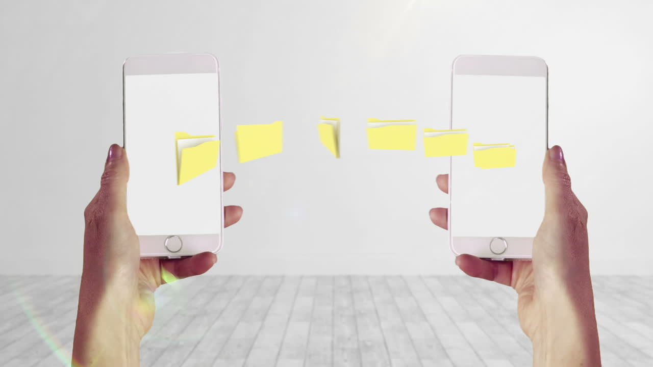 Notes transferring from one smartphone to another