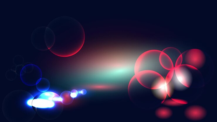 Blurred car lights