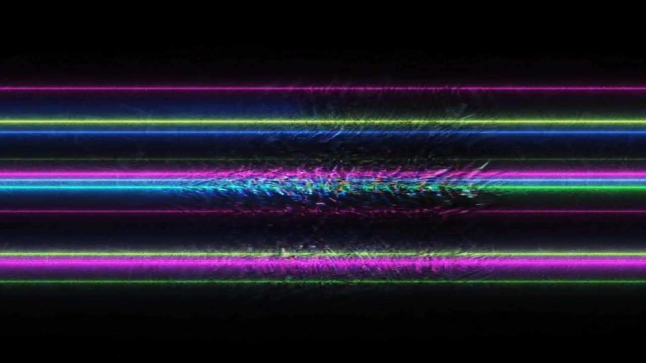 Esplorando schemi di luce astratti in uno spettro digitale: un viaggio visivo accattivante attraverso colori vibranti e texture dinamiche in movimento.