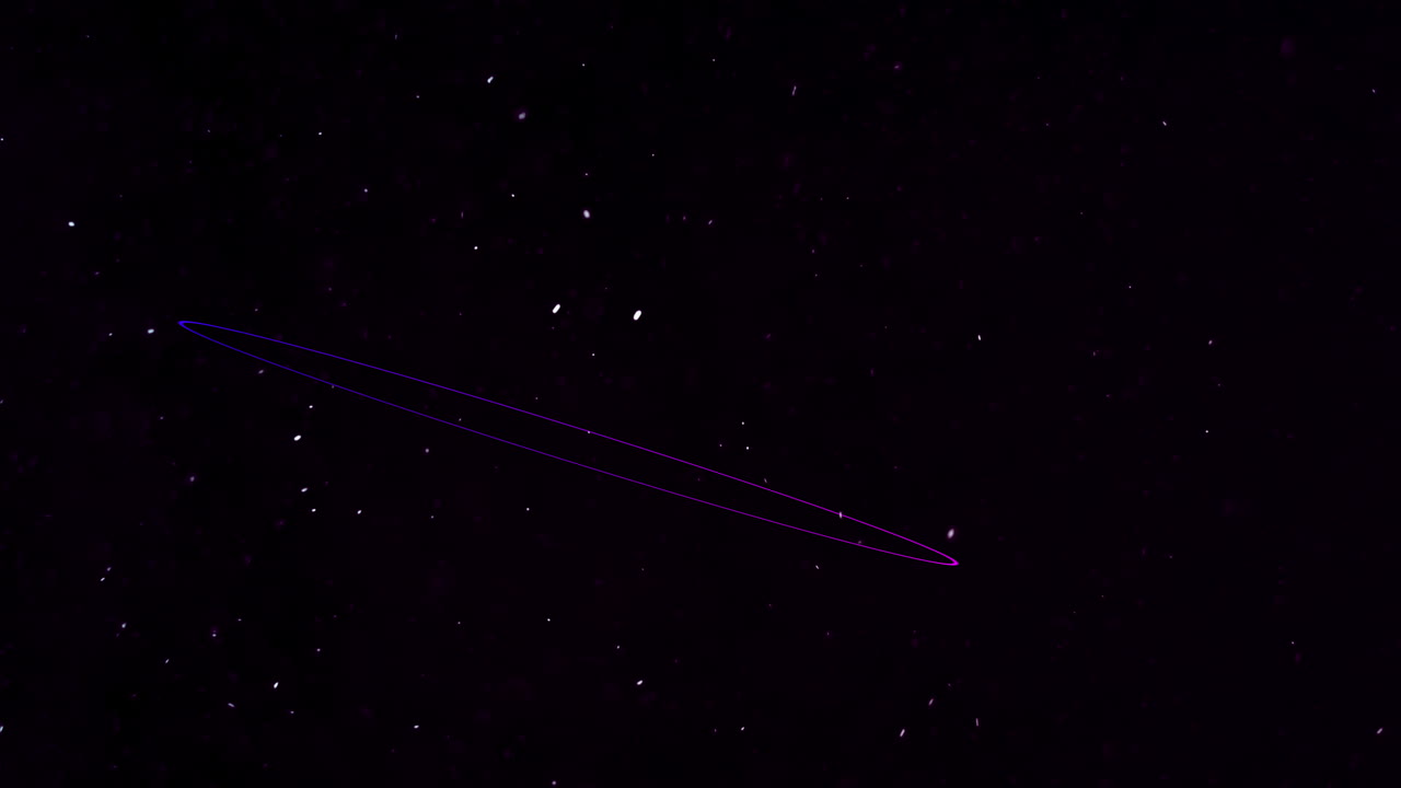 공간 13의 모션 기하학적 모양