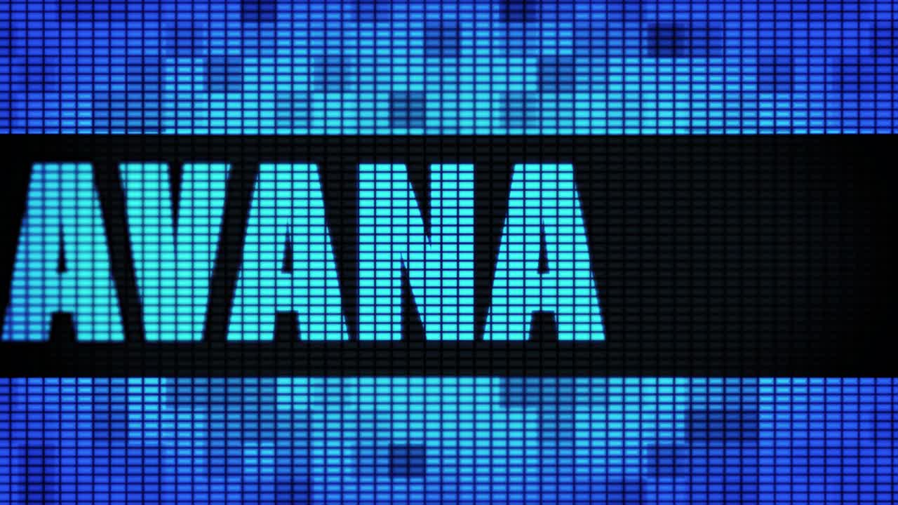 Havana on a Digital Display