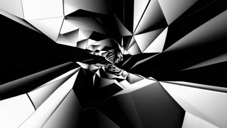 túnel geométrico abstracto