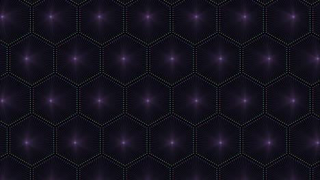misteriosa cuadrícula púrpura oscura patrón hexagonal sin costuras para el diseño web