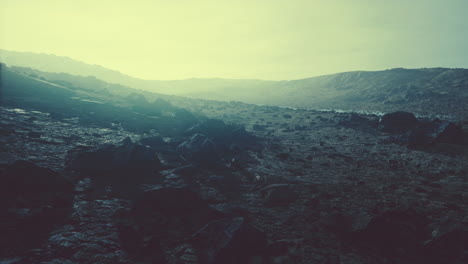 Landscape-of-bolivian-Altiplano-rocky-desert