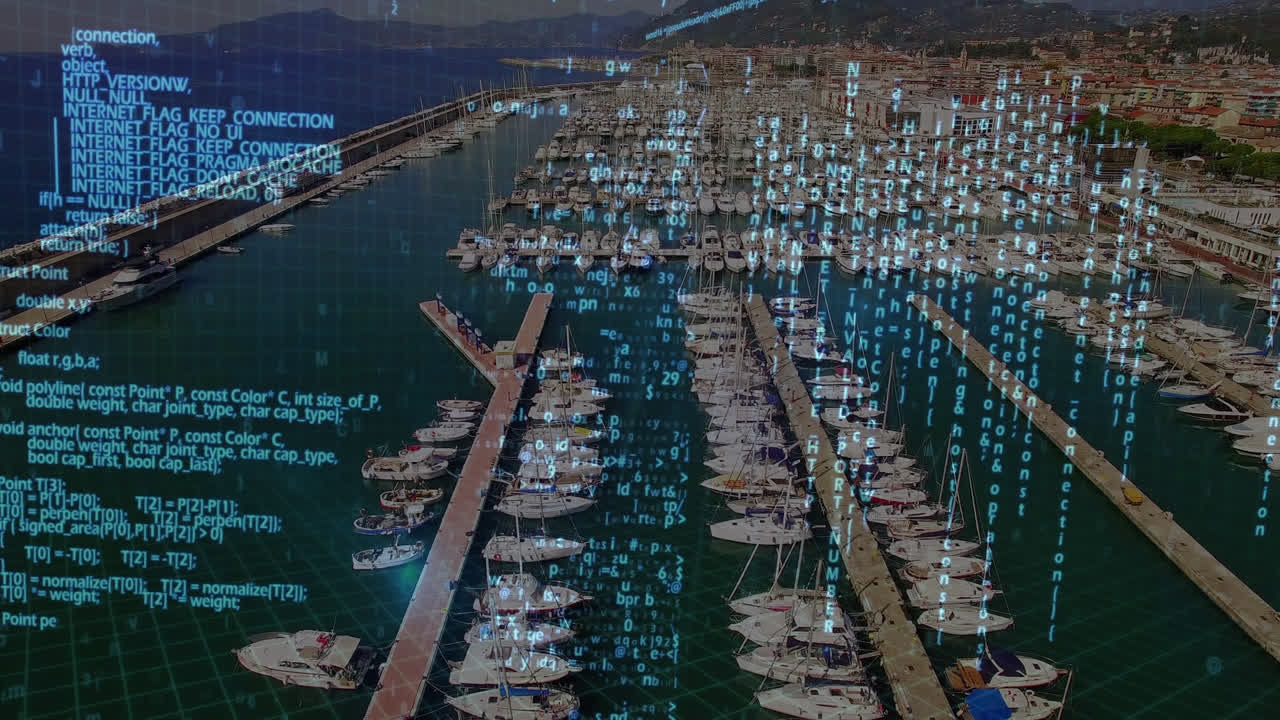 Program codes and a port