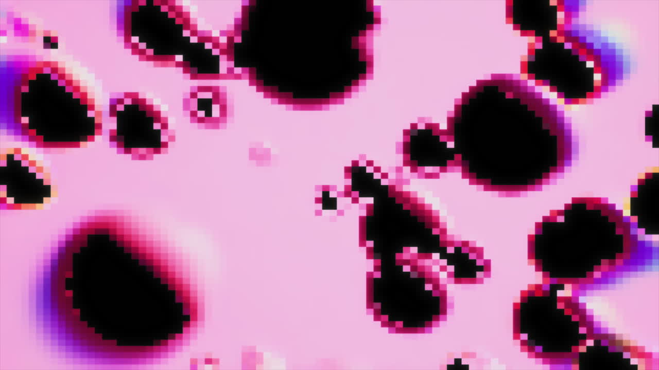 fondo de arte de píxeles abstractos