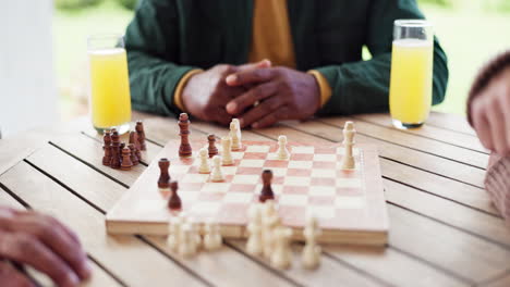 People,-chess-and-handshake-for-checkmate-for-win