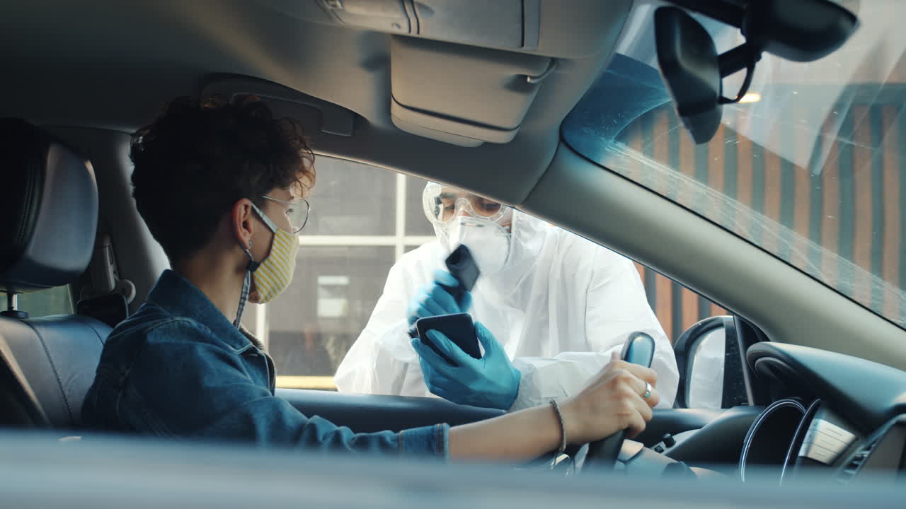 Temperature Check at the Car