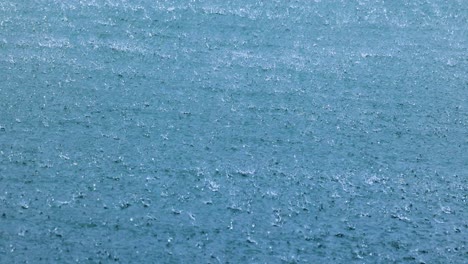 abstract background, rain drops on the water.