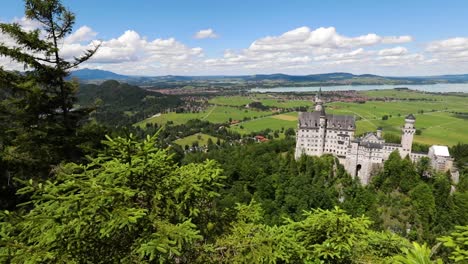 neuschwanstein castle bavarian alps germany