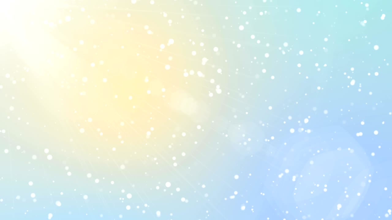 Particles pastel color business clean bright glitter bokeh dust abstract background loop