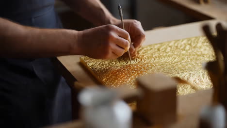 goldsmith at work