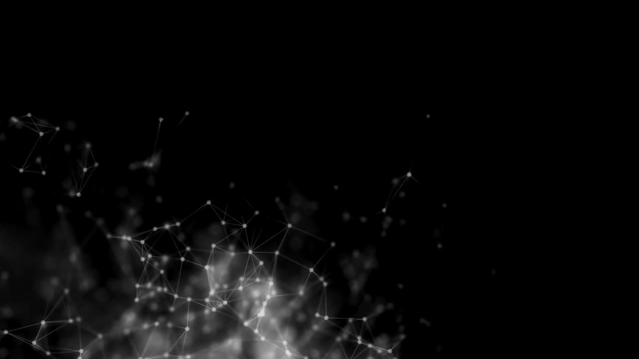 4k 추상 분자 메쉬