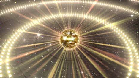 mirror ball disco lights club dance party glitter background