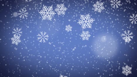 Abstract-Snowflakes-Background-with-bokeh