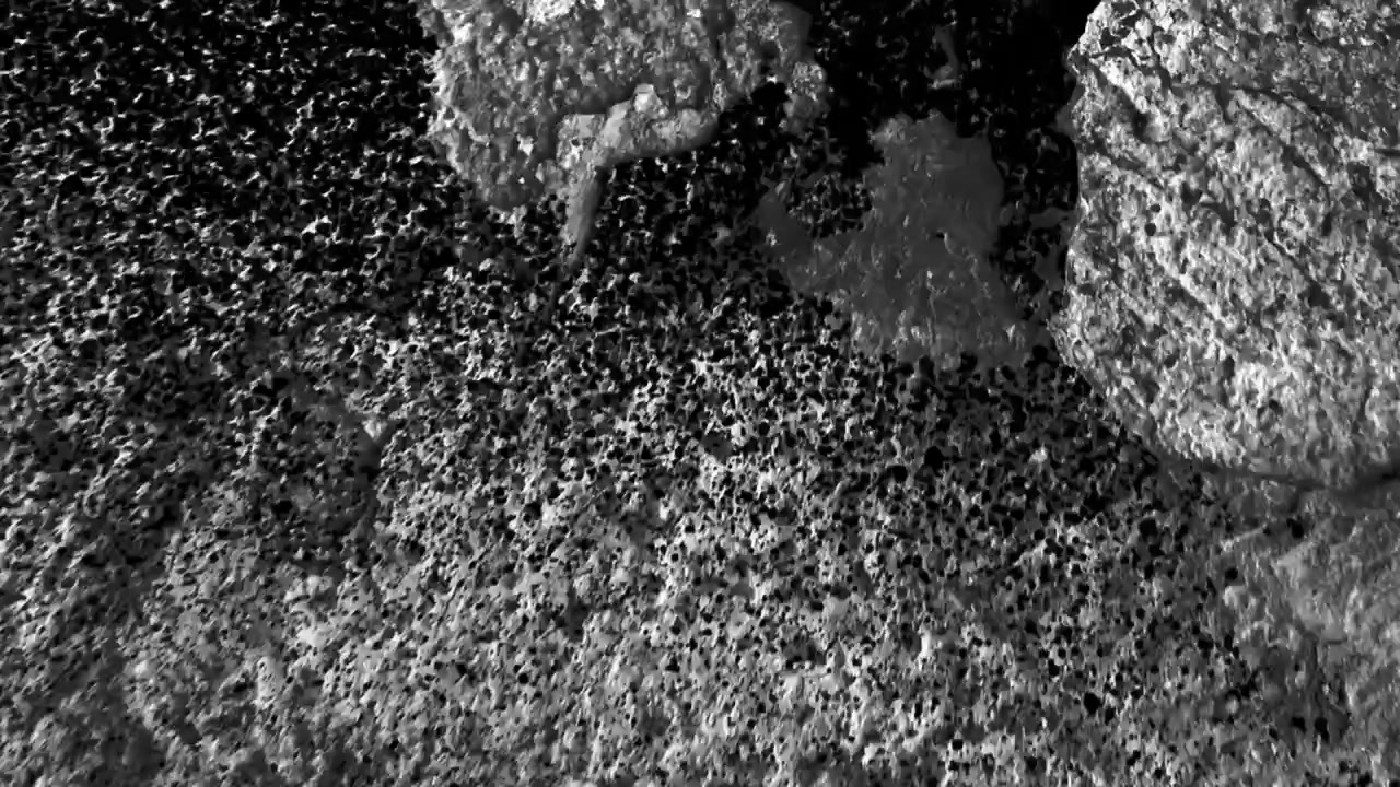 Moving Abstract Grayscale Textured Surface Background
