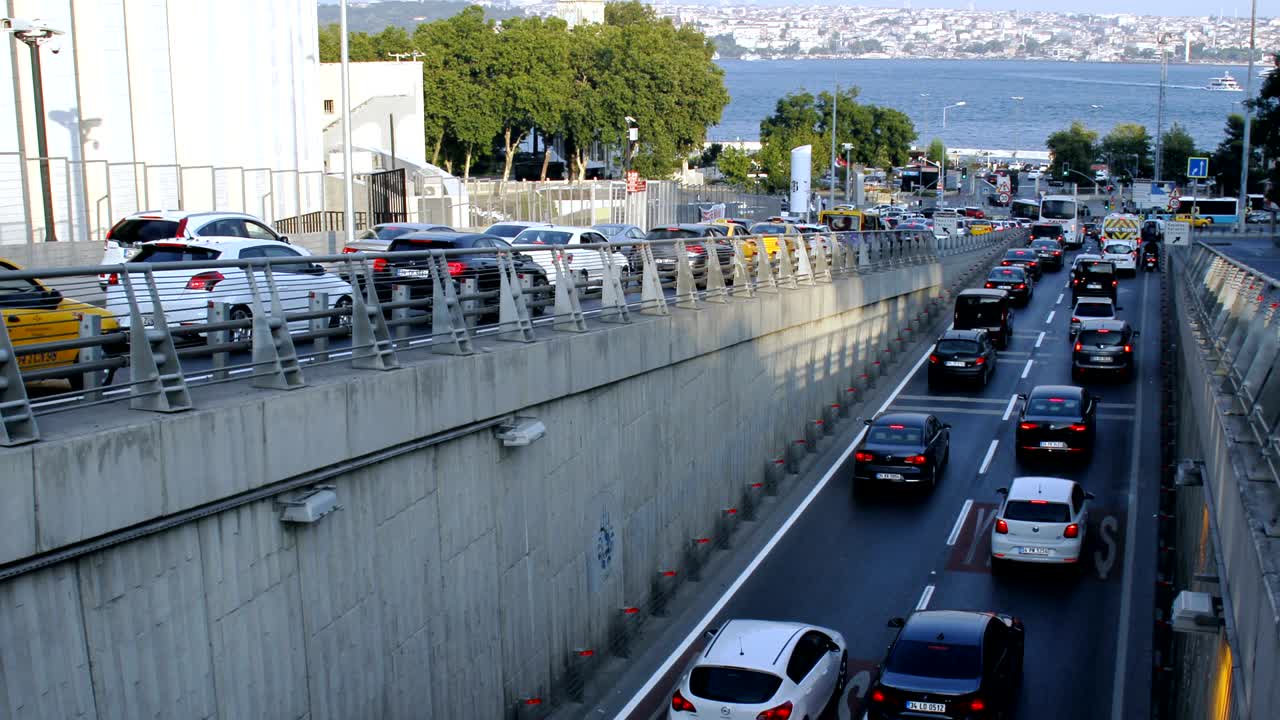 estambul dolmabahce besiktas el lapso de tiempo