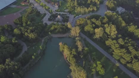 parque verde árboles bosque ciudad