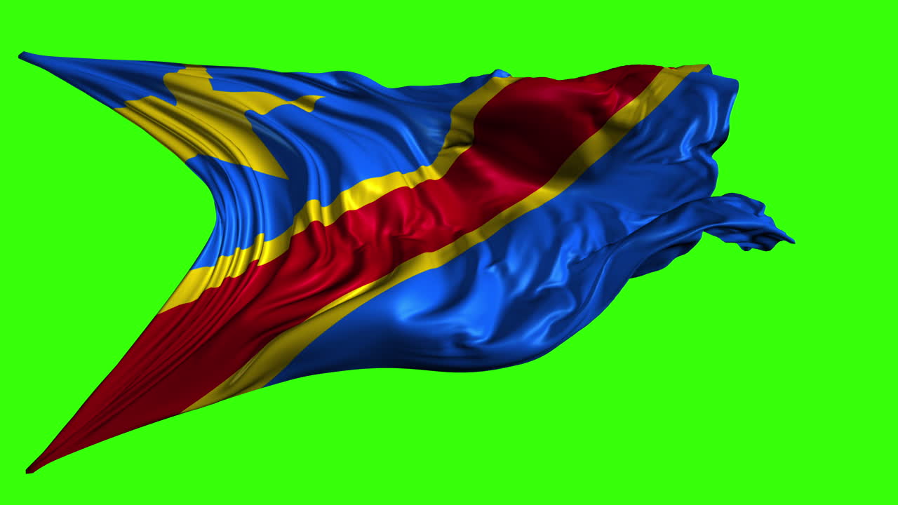 Bandera de la República Democrática del Congo