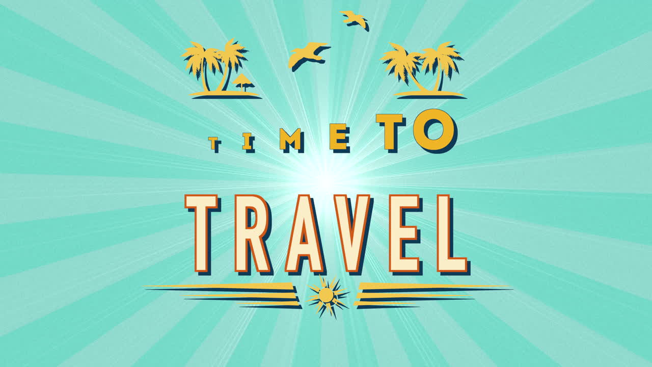 갈매기와 야자수와 함께 여행하는 시간