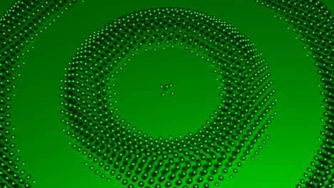 abstract green sphere pattern