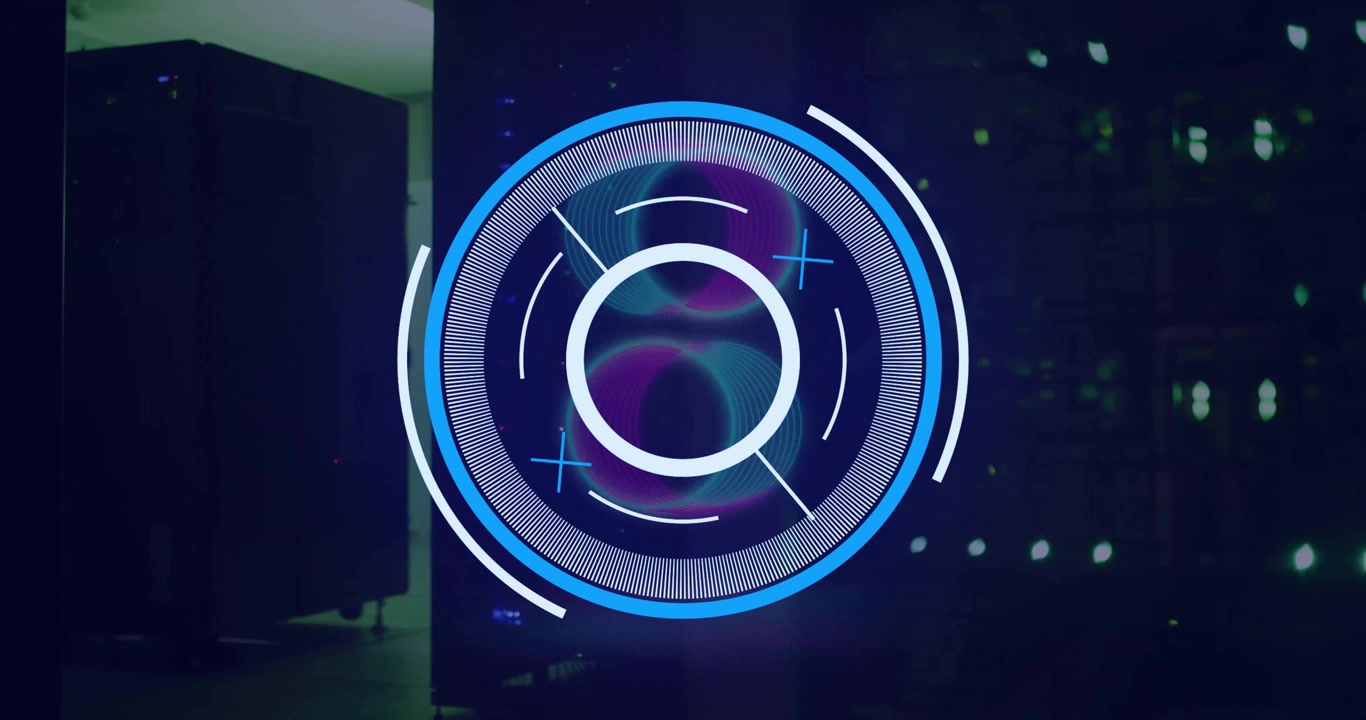 Animation of scope scanning with data processing