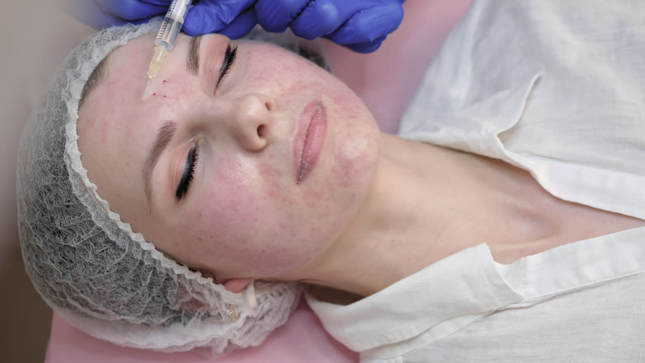 Cosmetic Facial Injection Procedure