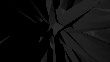 abstract 3d animation of hi tech background with geometric shapes