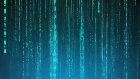 digital matrix code rain background