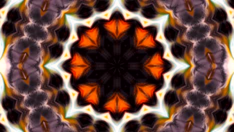movimiento de fondo de kaleidoscopio abstractamente colorido