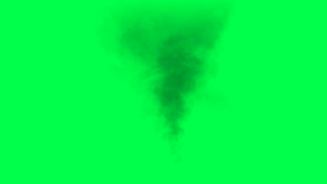 fire and smoke effects on green screen