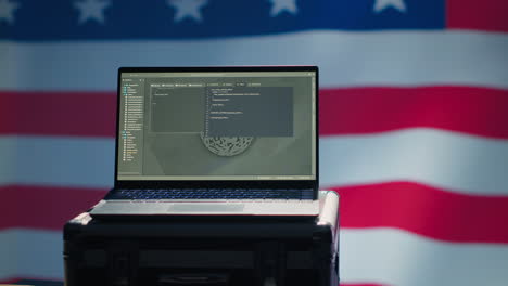 la agencia de la cia usa herramientas de propaganda masiva en la computadora portátil para influir en la población