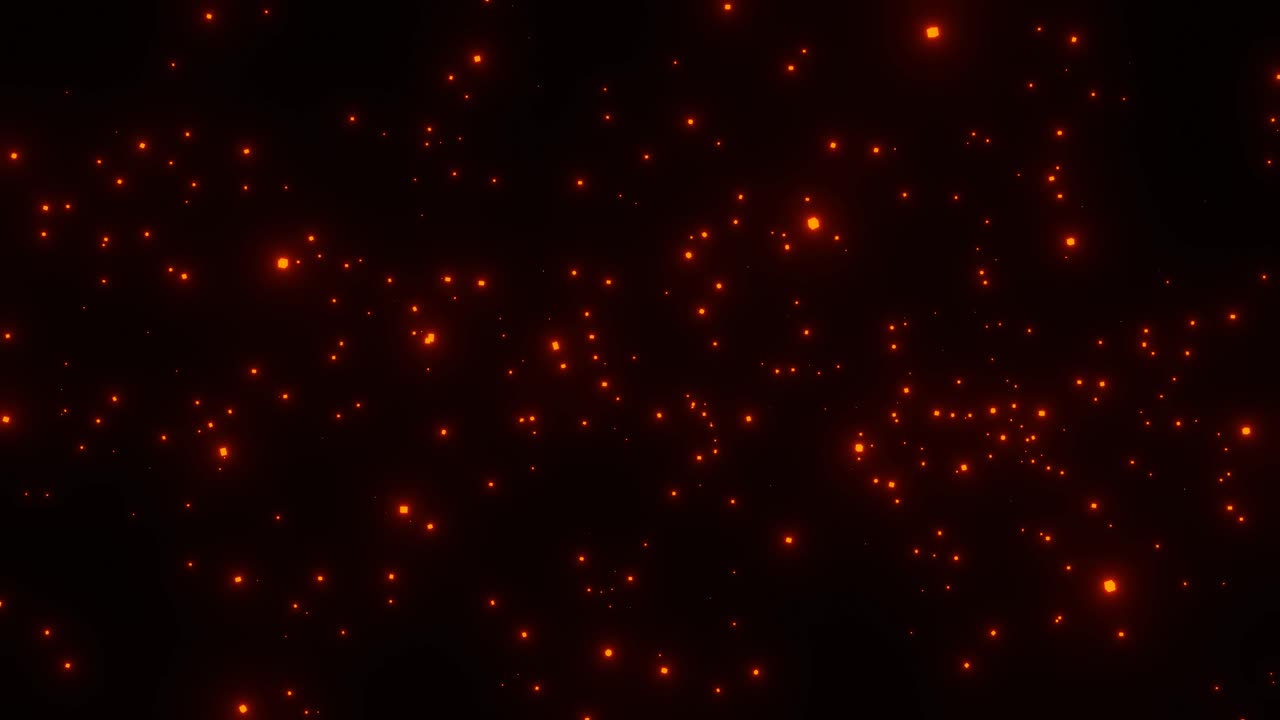 Abstract motion background shining colorful particles