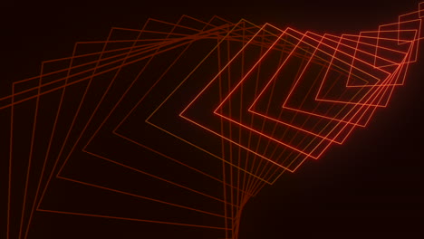 patrón geométrico abstracto líneas negras y rojas en fondo oscuro