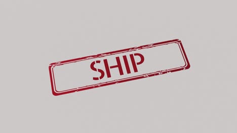 ship stamp