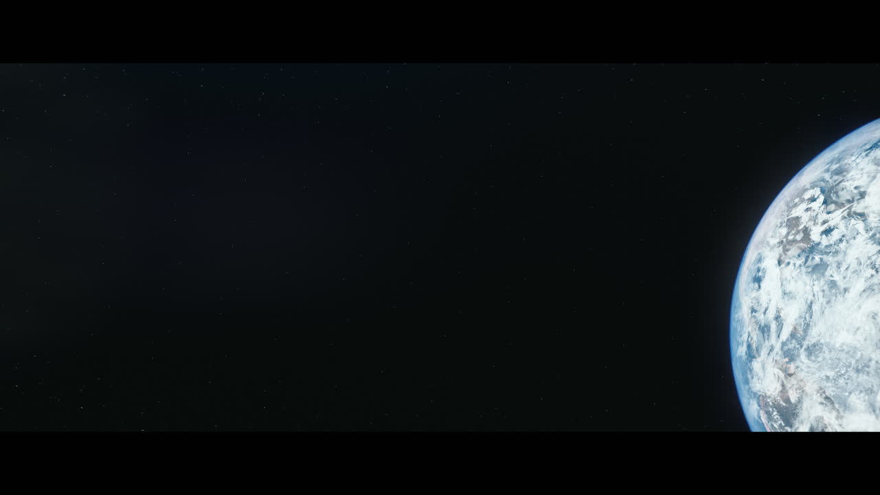 la tierra vista desde el espacio