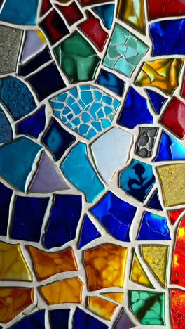 vibrant mosaic art